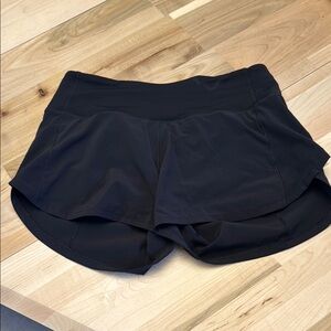 Lululemon Athletica Black Athletic Shorts